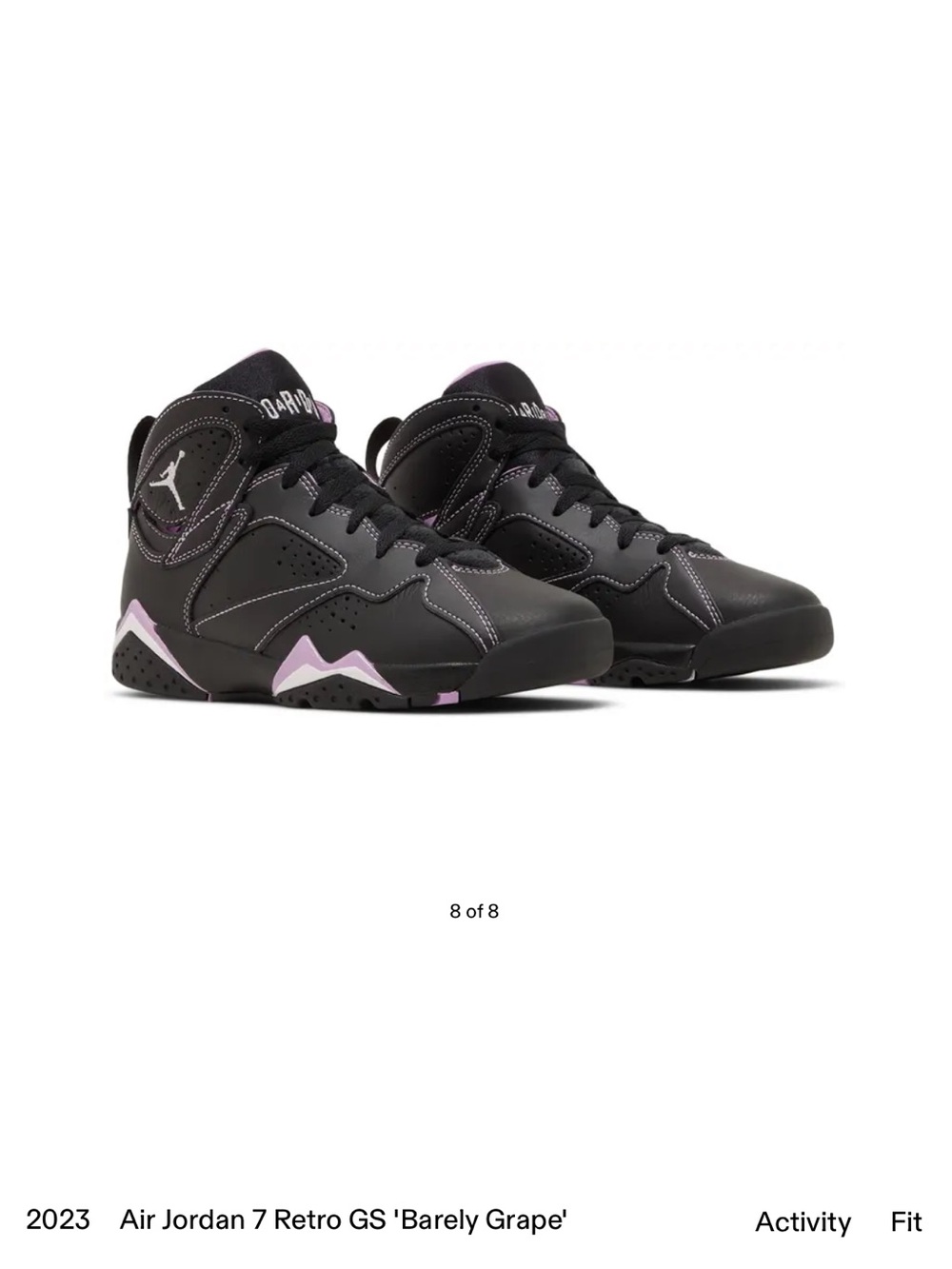 Jordan Kids' 2023
Air Jordan 7 Retro GS 'Barely Grape'